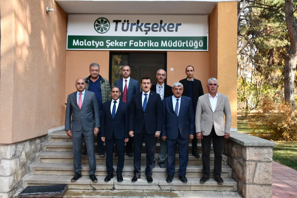 Tüfenkci’den Malatya Şeker Fabrikası’na Ziyaret: “Fabrika Malatya Ekonomisine Ciddi Katkı Sağlıyor”