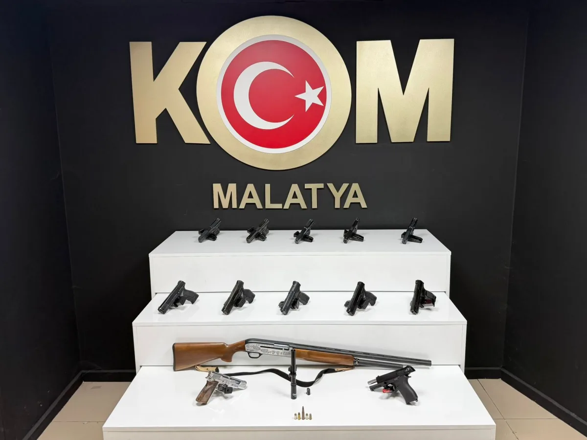 Malatya’da Ruhsatsız Silah Operasyonu: 3 Şüpheli Yakalandı