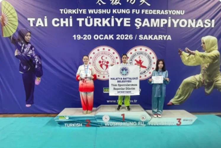 Türkiye Şampiyonası’nda Battalgazi Rüzgârı: 5 Madalya