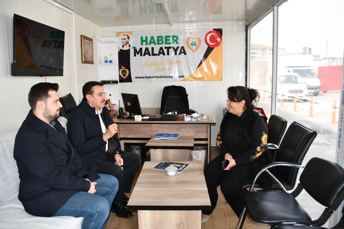 Tüfenkci’den Malatya Basınına Ziyaret: “Basın, Şehrin Vicdanıdır”