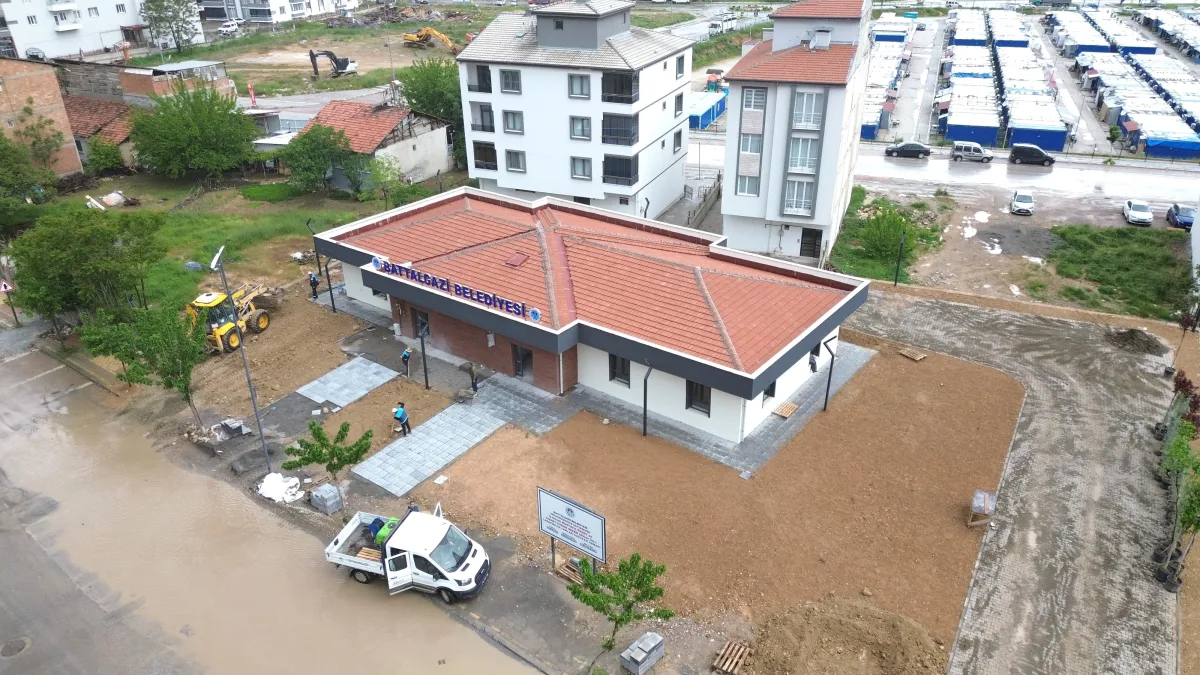 Selçuklu Mahallesi’nin Taziye Evi Hizmete Hazırlanıyor.