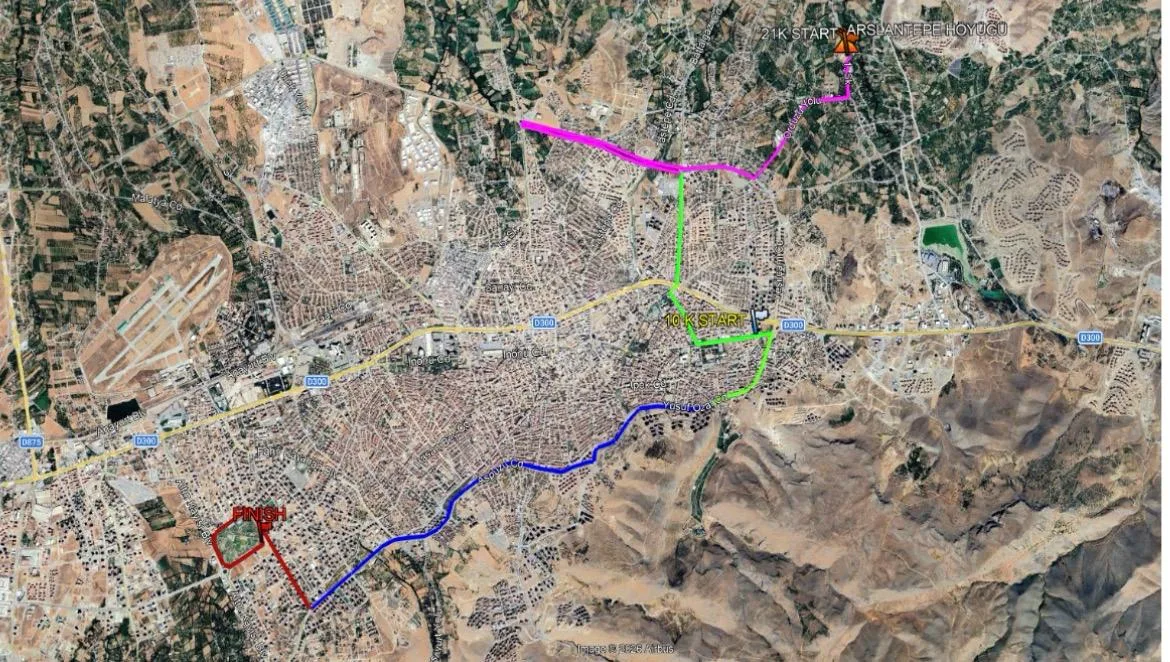 ARSLANTEPE YARI MARATONU İÇİN MALATYA’DA GENİŞ GÜVENLİK ÖNLEMİ.