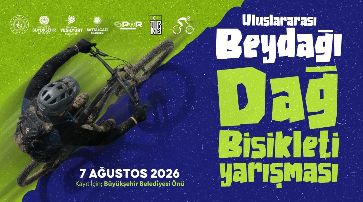 Malatya'da Spor Şöleni Başlıyor: Uluslararası Beydağı Dağ Bisikleti Yarışı Start Alıyor.