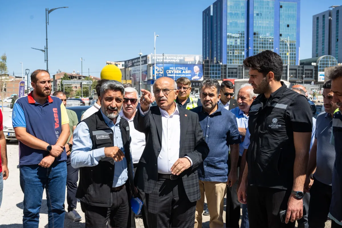 MALATYA’NIN MERKEZİ AKPINAR’DA DEĞİŞİM RÜZGÂRI.