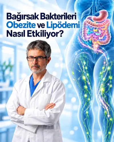 Bağırsak Bakterileri Obezite ve Lipödem bağlantıları.