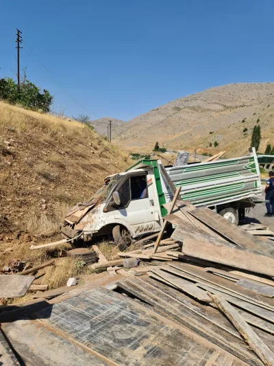 Çelikhan Yolunda Trafik Kazası: 4 Yaralı.