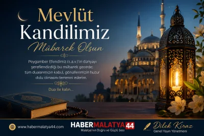MEVLÜT KANDİLİ’NİN MANEVİ HUZURU GÖNÜLLERİ SARDI.